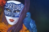 pigeon-masquerade( oil - 60 x 90cm )