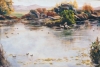 pelican-lake  ( oil - 60 x 90cm )