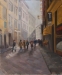 via-de-ginori-firenze  ( oil - 75 x 60cm )