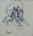 Damien  ( graphite on arches paper - 30 x 30cm )